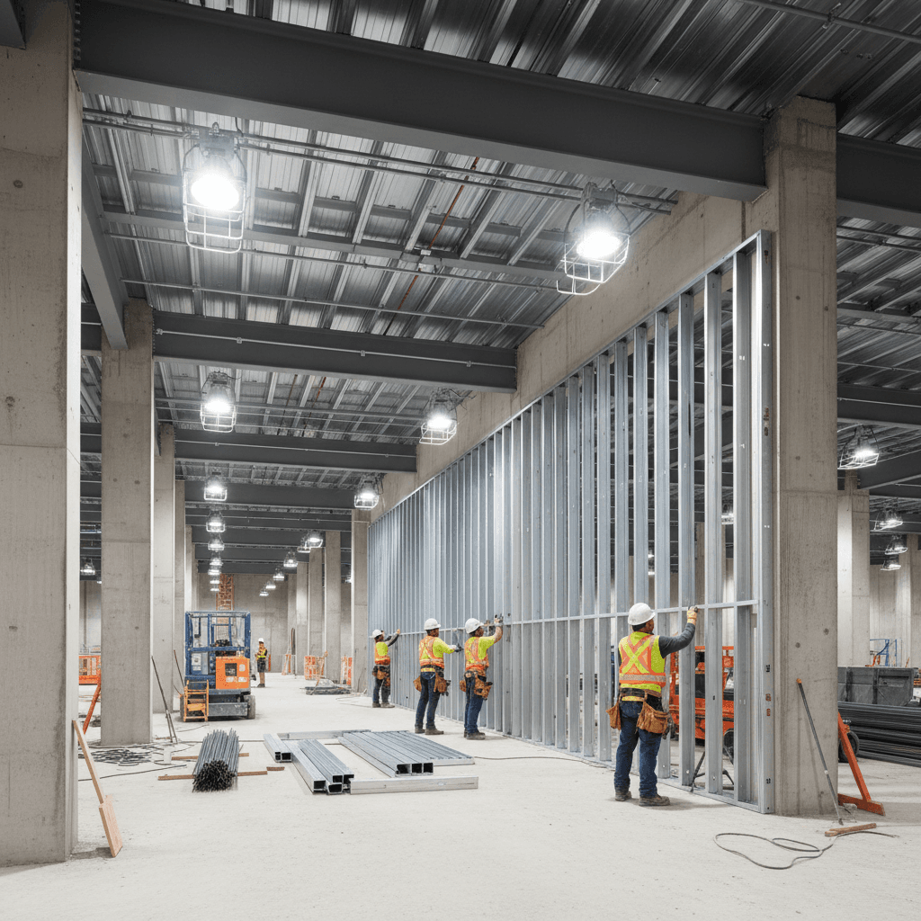 Commercial construction framing