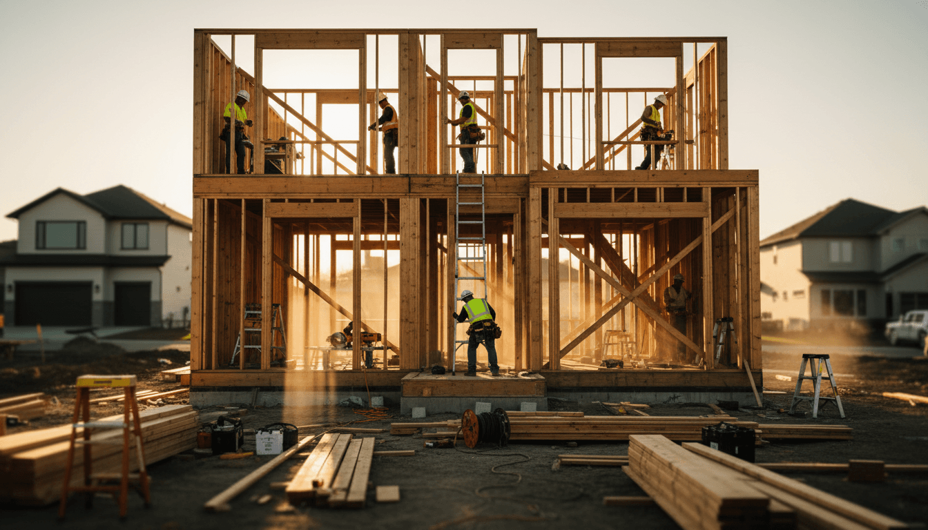Residential construction framing