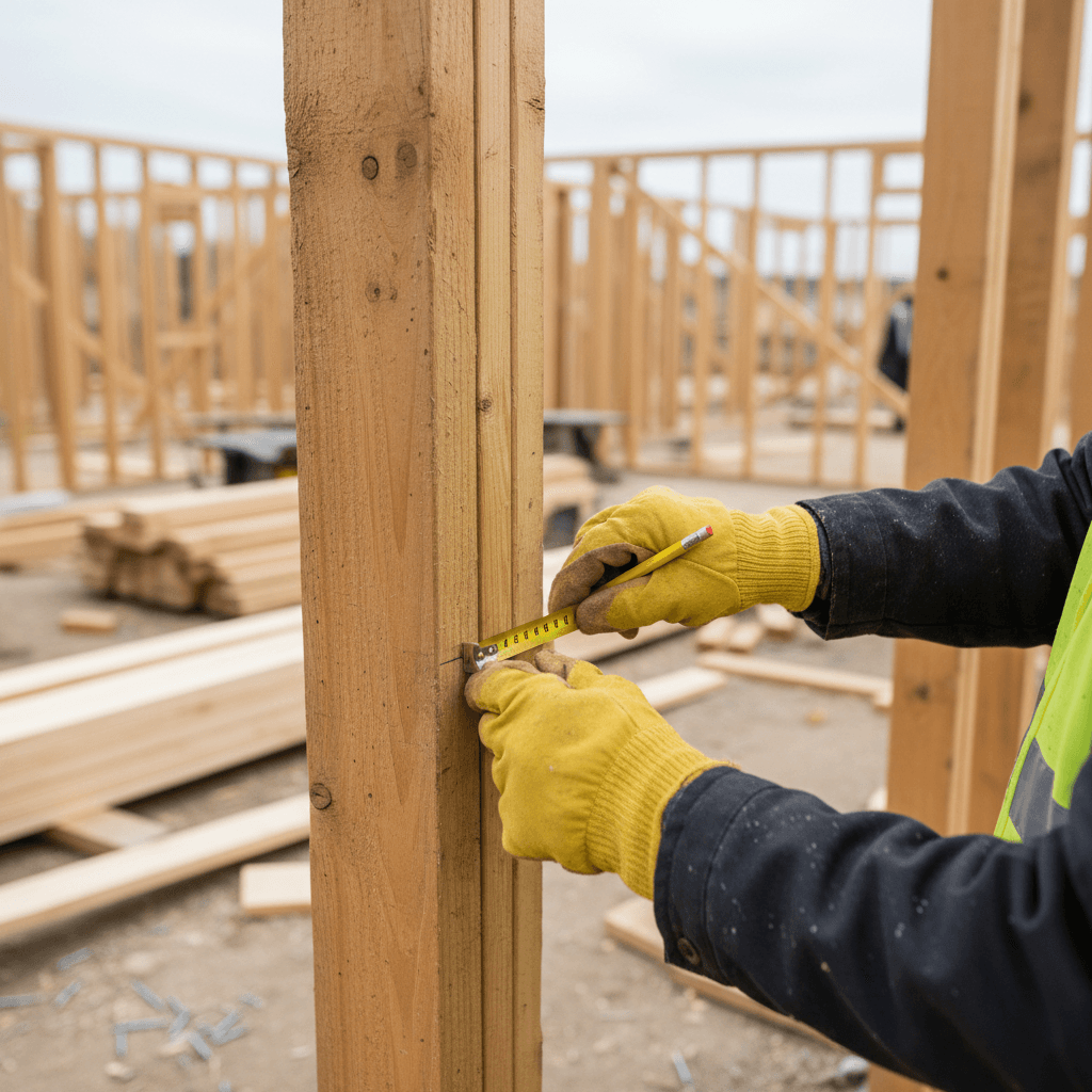 Framing work in progress